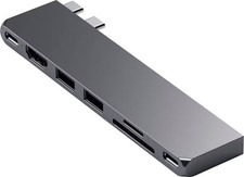 Satechi - PRO Hub Slim USB-C Hub 7-in-1 w/ USB 4 Port, 4K HDMI, USB3.2 Gen 2,... picture