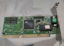 VINTAGE 1993 MACHSPEED 9310 CIRRUS LOGIC CL-GD5420-750QC-B 18024-233BD SVGA picture