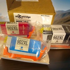 myCartridge 902XL  Ink Cartridge Set BKXL/C/M/ for HP OfficeJet picture