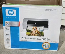 HP Photosmart Pro B8350 Color Inkjet Printer 500 Pgs 11x17 Wide Format Open Box picture