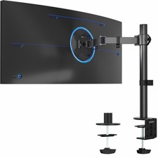 Single 13 to 38 inch Ultrawide Monitor Arm Desk Mount, Regular Screens up to ... picture