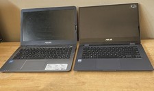 PRE-OWNED/Untested/For Parts Only Lot of 2 Asus Model TP412F, Asus Model E403N picture