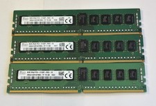 Lot of 3x SK Hynix 8GB DDR4-2133 ECC RDIMM 32GB HMA41GR7MFR8N-TF Server RAM picture