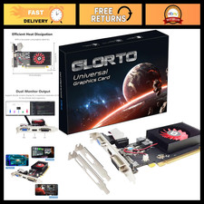 Low Profile 1GB DDR3 Graphics Card, PCIe x16, HDMI/VGA/DVI, Entry Level GPU for picture