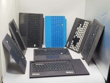 LOT OF 8 Genuine Microsoft Surface Pro Cover Keyboard AS IS  UNTESTED  READ picture