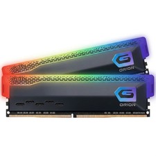 GeIL Orion RGB 32GB (2x16GB) DDR4 3200MHz CL16 AMD Edition Gray RAM Kit GAOSG432 picture