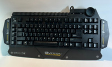 Azio Levetron Mech 4 Gaming Keyboard System KB588U Expandable 2X USB Dial picture