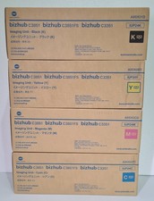 GENUINE Konica Minolta IUP24K IUP24C IUP24M IUP24Y Imaging Unit Set C3351 C3851 picture