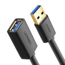 2m USB 3.0 Male-to-Female Extension Cable High-Speed Data Sync PVC picture