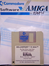 COMMODORE AMIGA -- DELUXEPAINT IV AGA (ELECTRONIC ARTS) #0245 picture