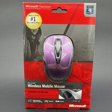 Microsoft Wireless Mobile Mouse 3000 Purple Wireless USB Optical 4-Button picture