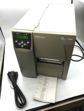 Zebra Stripe S4M Ethernet USB Serial Thermal Transfer Label Printer TESTED RS picture