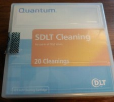 Quantum SDLT Cleaning Tape Cartridge SDLT 220 320 600 600A MR SACCL 01 Sealed picture
