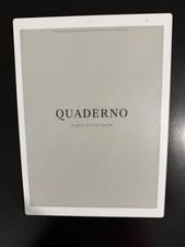 Fujitsu QUADERNO A4 Gen 2 FMVDP41 13.3 inch E-Paper Tablet 32GB White Complete picture