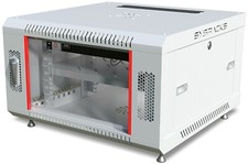 6U Wall Mount Server Rack Network Cabinet Data AV 24-inch Depth Locking GREY picture