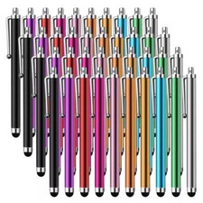 40Pcs Capacitive Touch Screen Stylus Pen Universal For iPhone Pad Samsung Tablet picture