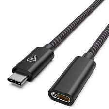 USB Type C Extension Cable, (6Ft/1.8m) USB 3.1 (5gbps) Male to Female Extender. picture