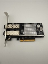 StarTech PEX20000SFPI 2Port 10G Fiber Network Card w/ Open SFP+ PCIe Intel Chip picture