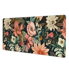 Japanese Floral Aesthetic Gaming Pad, Large XXL Desk Mat picture