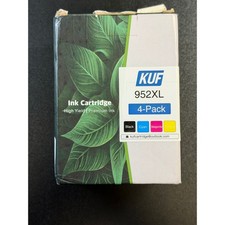 KUF 952XL Ink Cartridge 4-Pack High Yield Black Cyan Magenta Yellow JB6 picture