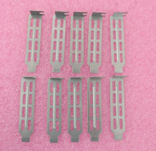 Lot of 10 Supermicro Blank Low Profile Vented PCI Cover Plate- Eight Slotted picture
