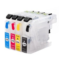 Empty Refillable Ink Cartridges for Brother LC203 LC205 MFC-J4620DW MFC-J5520DW picture