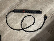 Valiant PDU 250 Volt 30 Amp rack mount 8 C-13 outlets 6 foot cable picture