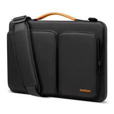 tomtoc 360 shockproof 15.6 inch laptop case water repellent black picture