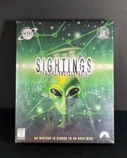 Sightings The UFO Encyclopedia PC Vintage Software CD Brand  New Sealed Game picture