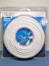 Commercial Electric 150ft CAT6 Ethernet Network Patch Cable White RJ45 New picture