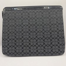 Coach Signature Tablet Ipad Sleeve Bag F61035 picture
