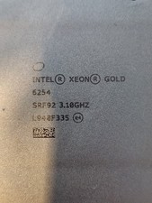 (lot of two) Intel Xeon Gold 6254 3.10Ghz Server Processor (SRF92) picture