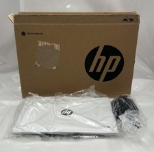 HP GENUINE CHROMEBOOK X360 MODEL 14B-CA0013DX IN COLOR WHITE N4000 4GB 32GB SSD picture