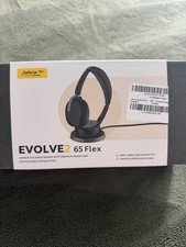 NEW SEALED Jabra Evolve2 65 Flex Stereo Headset, Bluetooth, MS Teams, USBC picture