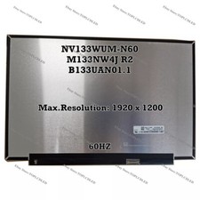 NV133WUM-N60 03FNDY Fit M133NW4J R2 B133UAN01.1 IPS Slim Laptop Display Panel picture