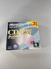  3-Pack Of Memorex CD-RW 700 MB 80 Min Professional Rewritable Compact Disks picture