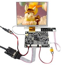 VGA CVBS LCD Controller Board 7 in CLAA070MA0ACW 800x600 LCD Screen picture