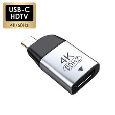 Type C USB 3.1 To 4K/60Hz HDTV Converter Plug USB-C HD 1080P/720P Mini Aluminum  picture