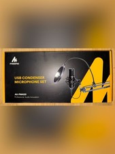 Maono AU-PM420 USB Condenser Microphone Set - Black picture