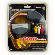 A/V Extend-A-Jack Gold Series 6ft by RadioShack Easy Access To A/V Inputs New picture
