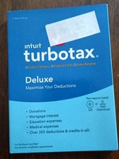 Intuit TurboTax Deluxe Tax Year 2018 Federal/State Returns/E-File picture