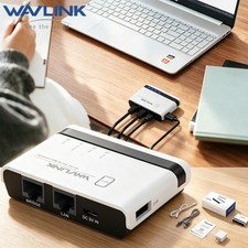 Wireless Print Server 10/100Mbps LAN/Bridge WiFi For All RAW-support Printers picture
