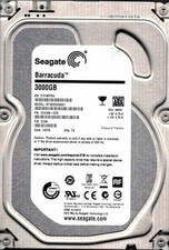 ST3000DM001 F/W: CC49 P/N: 1CH166-575 TK Z1F4 01/2014 Seagate 3TB picture