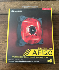 Corsair AF120 (120mm) Quiet Edition Case Fan with Red LEDs picture