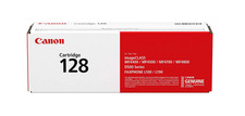 Canon 128 Black Toner Genuine OEM 2100 Pages Laser Cartridge New picture