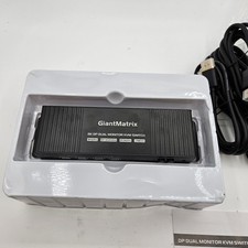 GiantMatrix 8k Display Port Dual Monitor KVM Switch picture