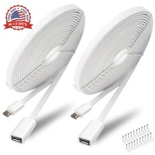 2 Pack 13FT Micro USB Extension Cable for Zmodo,Male to Female Extender F picture