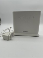 Google Fiber WiFi 6 Router & Cords, 2023 Model - GRAX210T Open Box picture