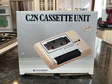 Vintage Commodore C2N VIC-1530 Datassette Cassette Drive Open Box Japan Untested picture