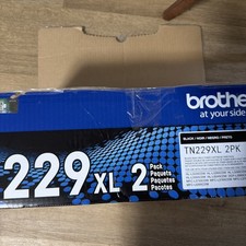 GENUINE - BROTHER TN229XL BLACK TONER CARTRIDGE - TN229XLBK READ DESCRIPTION picture